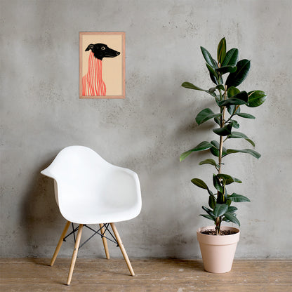 Stripe Hound – Surreal Greyhound