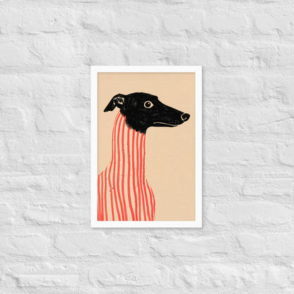 Stripe Hound – Surreal Greyhound