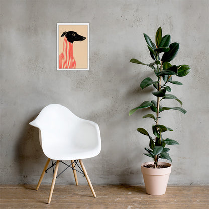 Stripe Hound – Surreal Greyhound