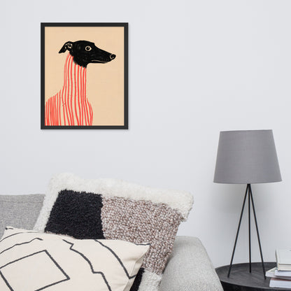 Stripe Hound – Surreal Greyhound