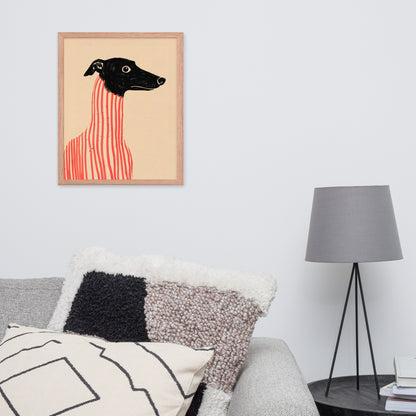 Stripe Hound – Surreal Greyhound