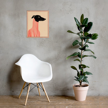 Stripe Hound – Surreal Greyhound