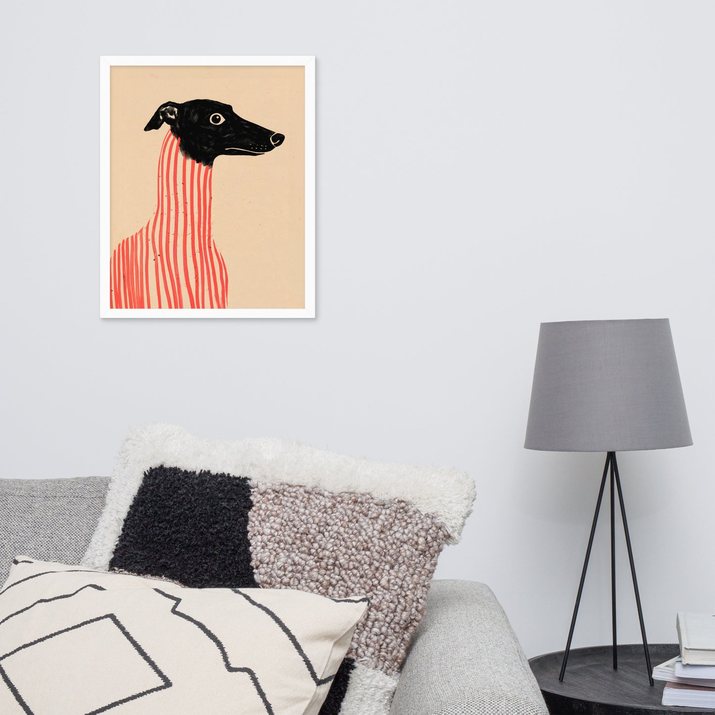 Stripe Hound – Surreal Greyhound