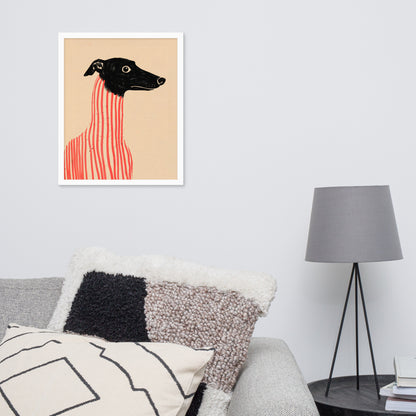 Stripe Hound – Surreal Greyhound