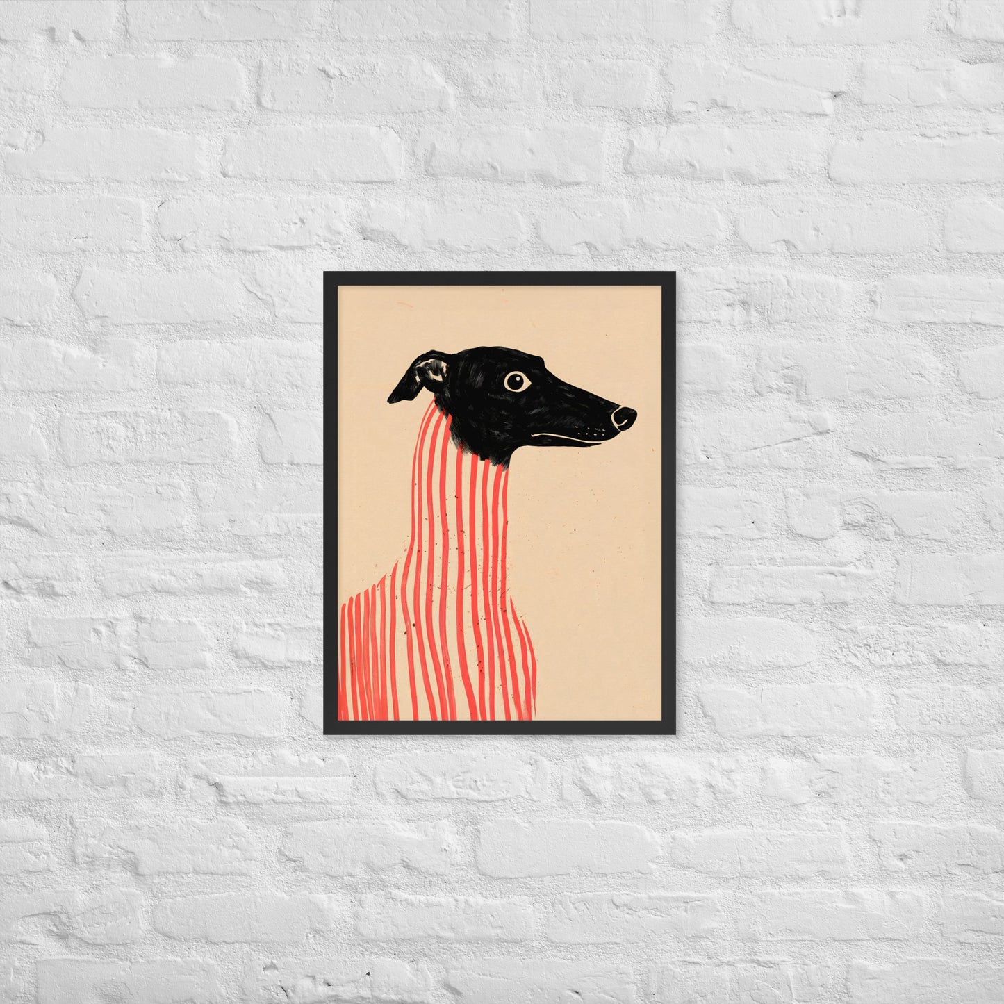 Stripe Hound – Surreal Greyhound