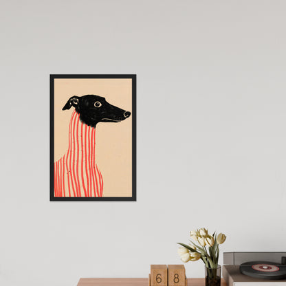 Stripe Hound – Surreal Greyhound