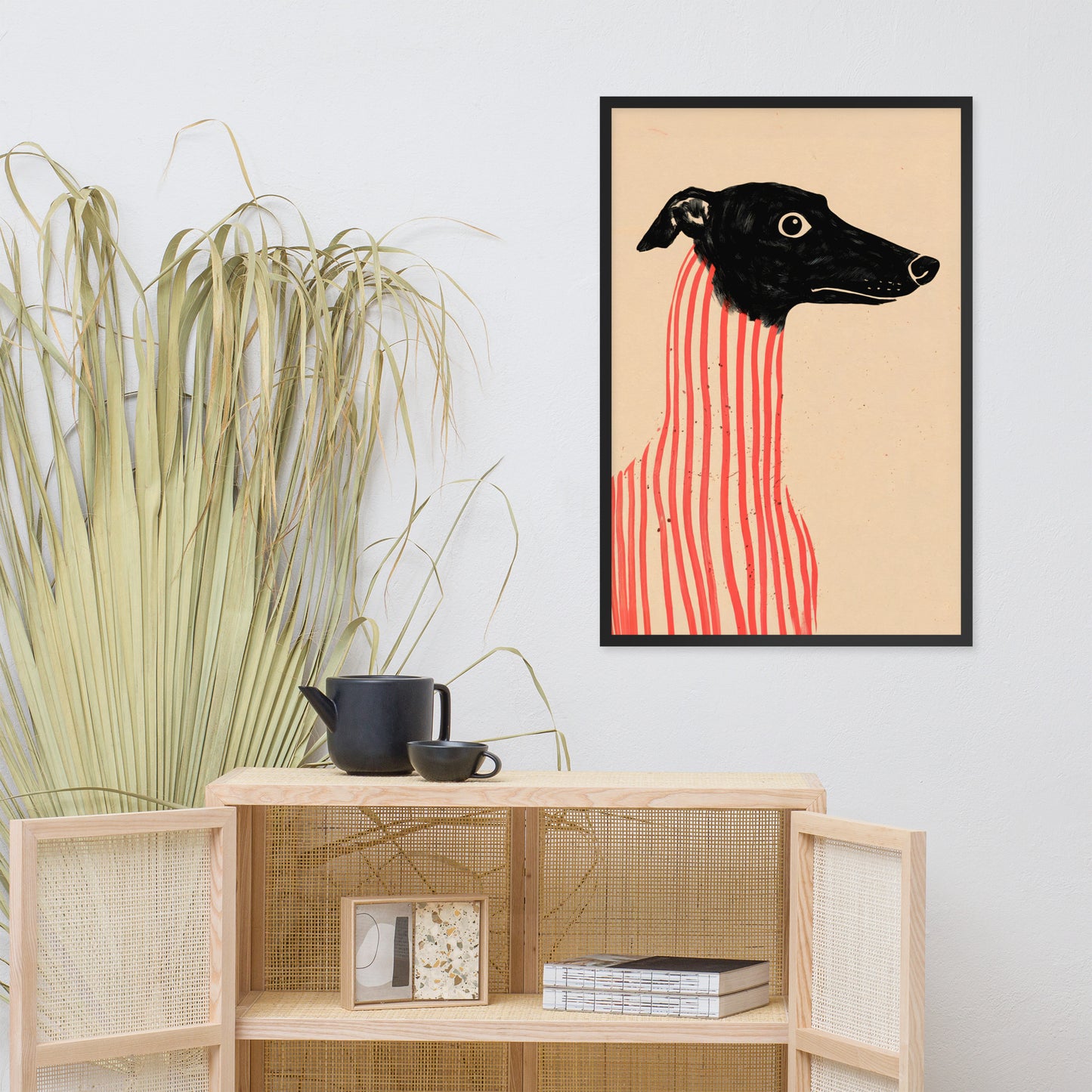 Stripe Hound – Surreal Greyhound