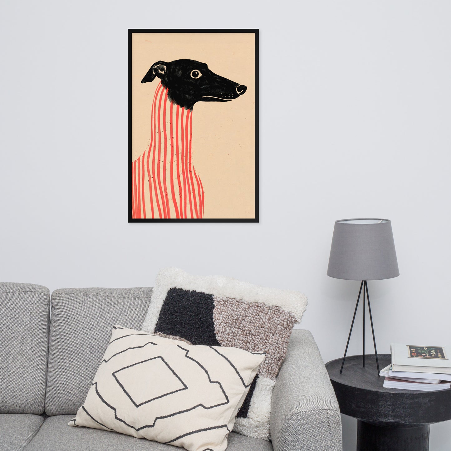 Stripe Hound – Surreal Greyhound