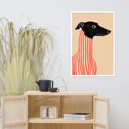 Stripe Hound – Surreal Greyhound