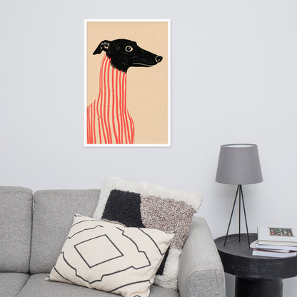 Stripe Hound – Surreal Greyhound