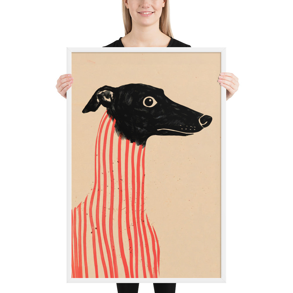 Stripe Hound – Surreal Greyhound