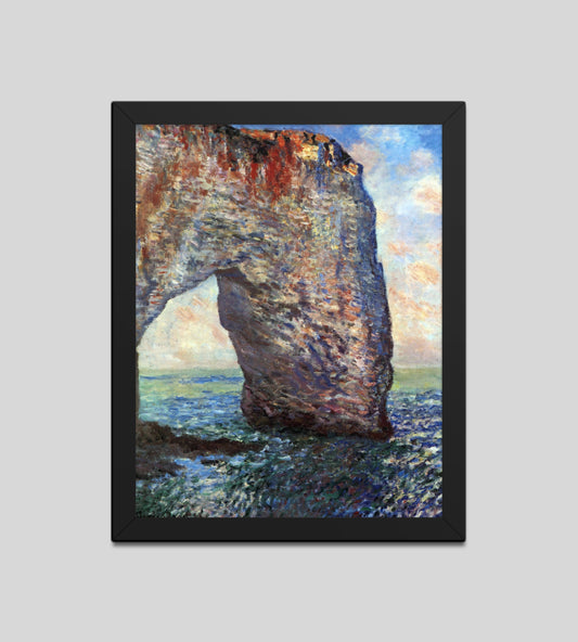 The Manneporte near Étretat (1886) by Claude Monet