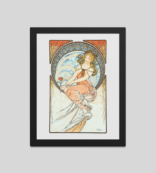 The Arts, Painting by Alphonse Maria Mucha