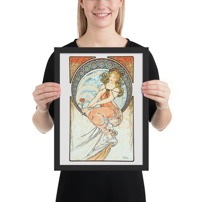 The Arts, Painting by Alphonse Maria Mucha