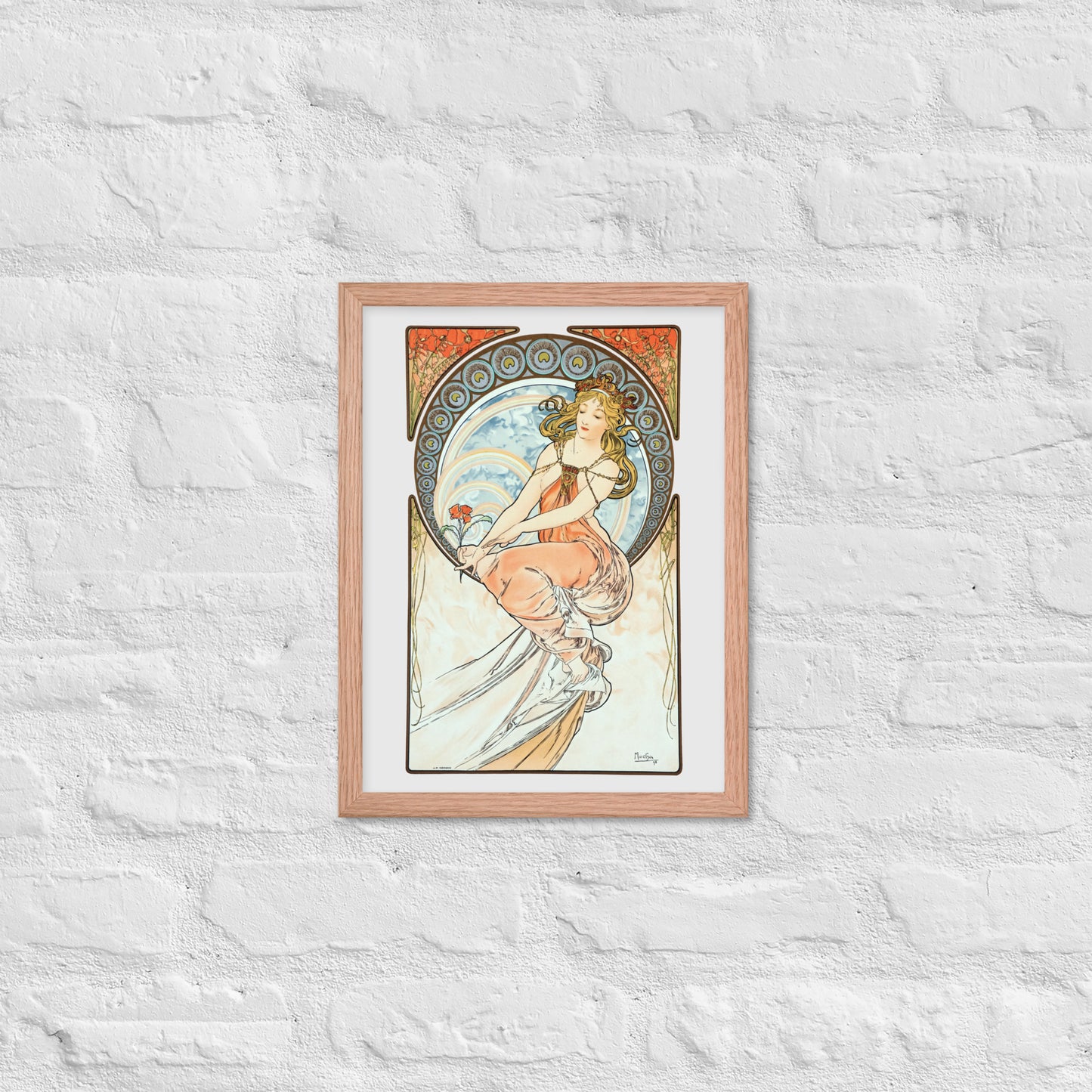 The Arts, Painting by Alphonse Maria Mucha