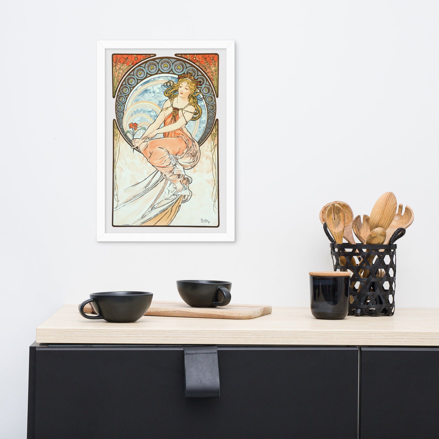 The Arts, Painting by Alphonse Maria Mucha