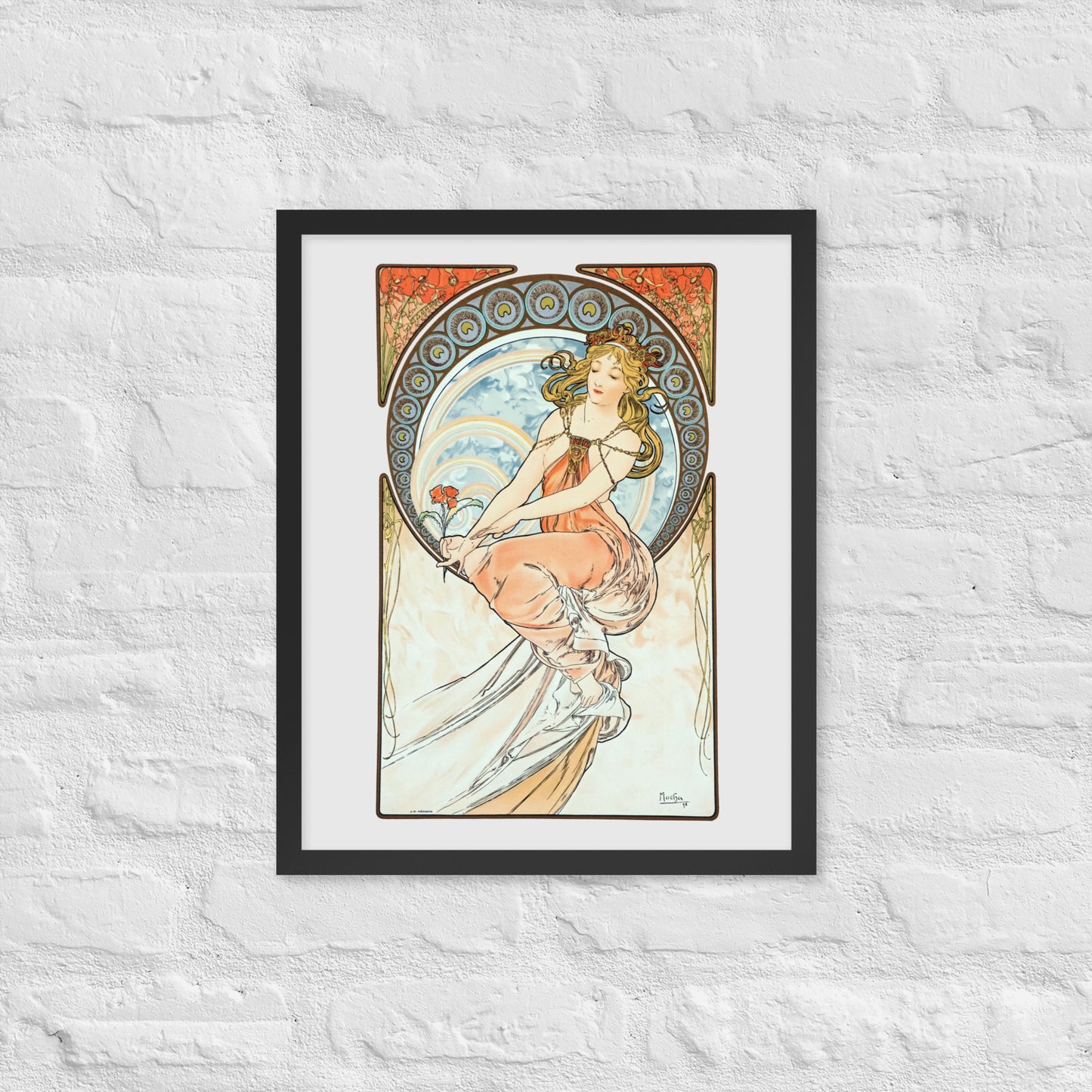 The Arts, Painting by Alphonse Maria Mucha