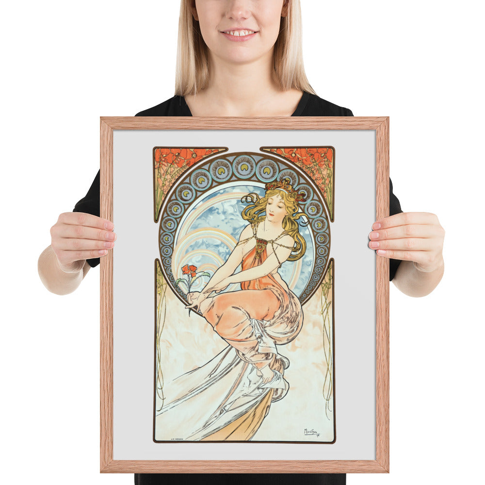 The Arts, Painting by Alphonse Maria Mucha