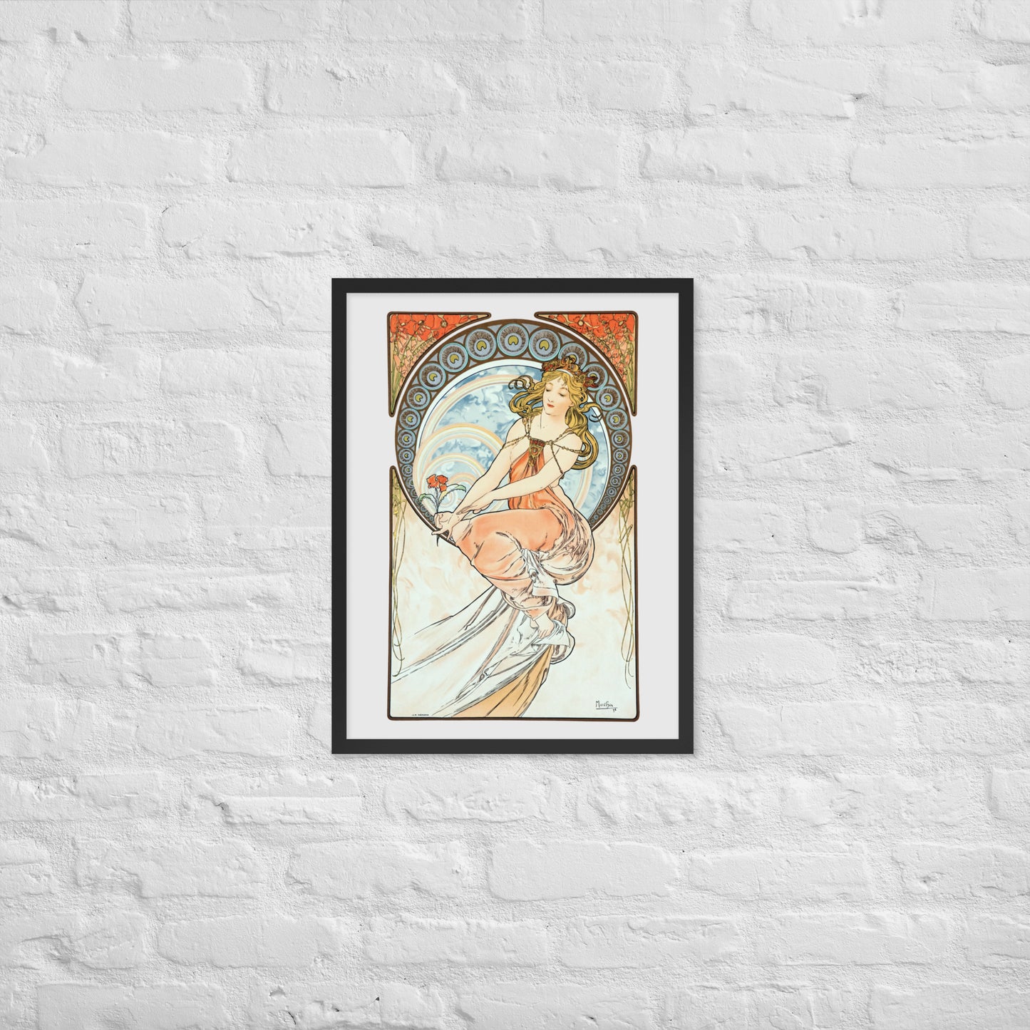 The Arts, Painting by Alphonse Maria Mucha