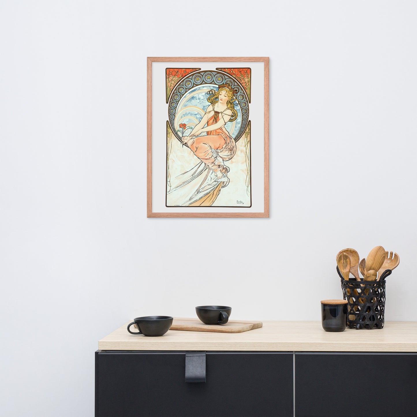 The Arts, Painting by Alphonse Maria Mucha