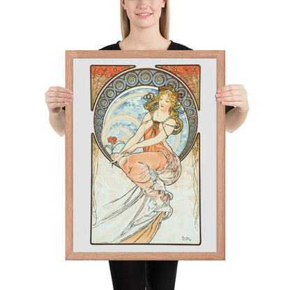 The Arts, Painting by Alphonse Maria Mucha