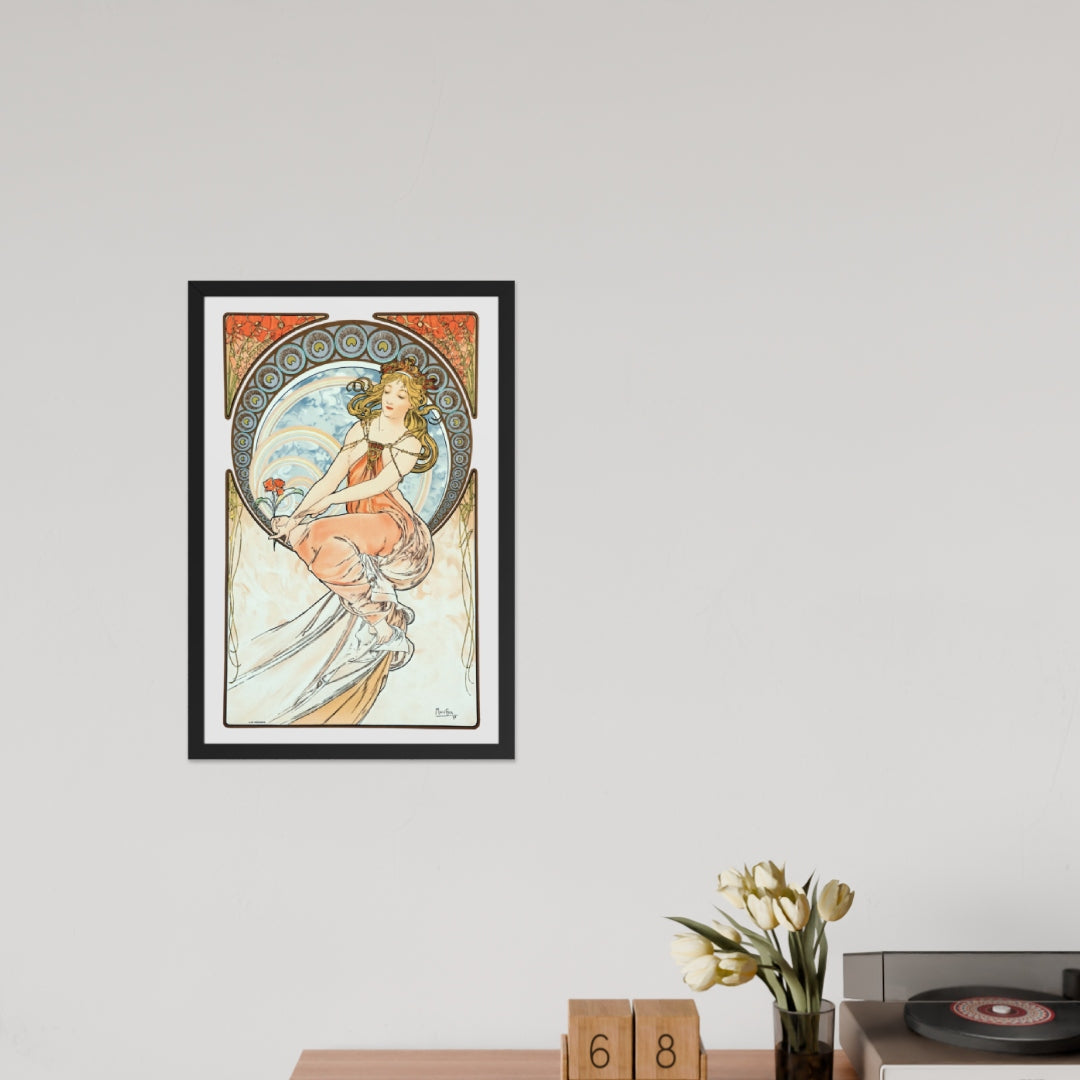 The Arts, Painting by Alphonse Maria Mucha
