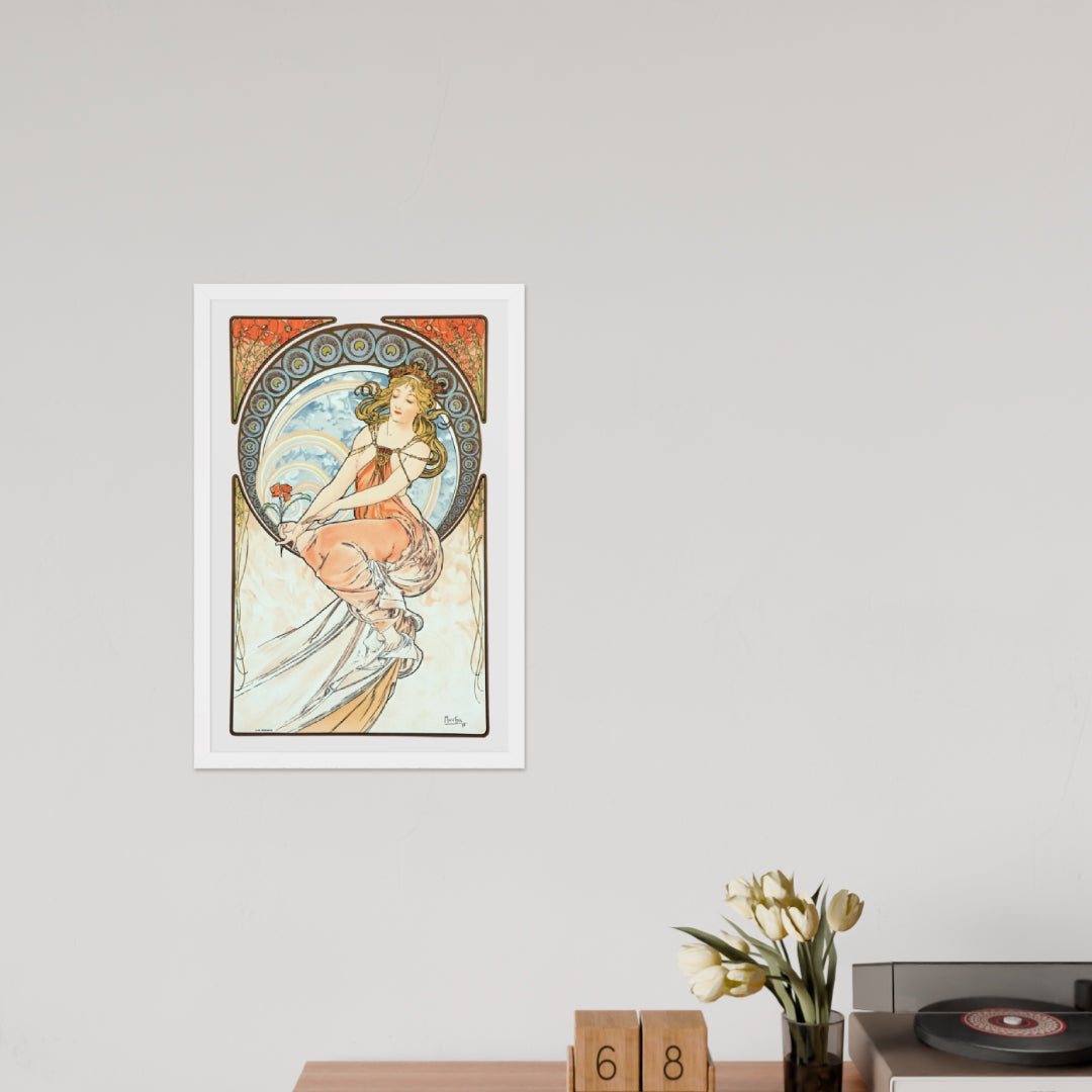 The Arts, Painting by Alphonse Maria Mucha