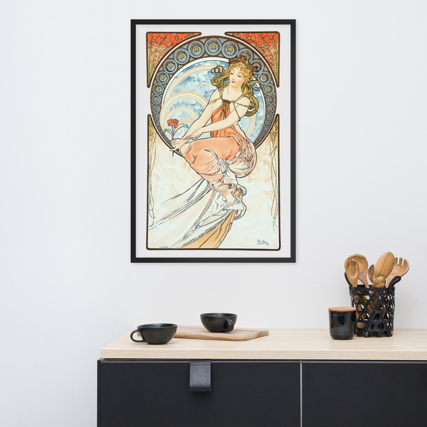 The Arts, Painting by Alphonse Maria Mucha