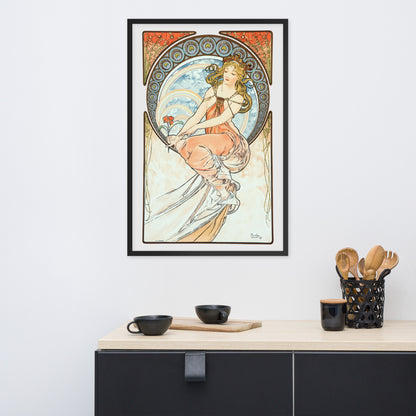 The Arts, Painting by Alphonse Maria Mucha