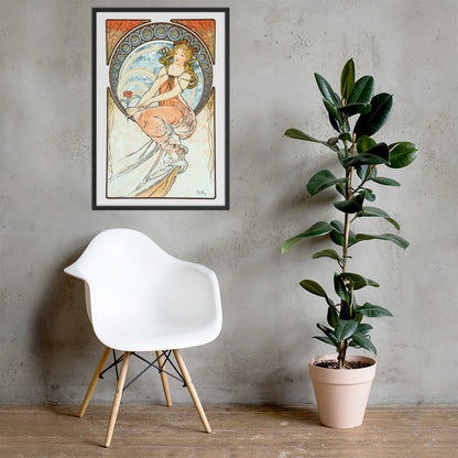 The Arts, Painting by Alphonse Maria Mucha