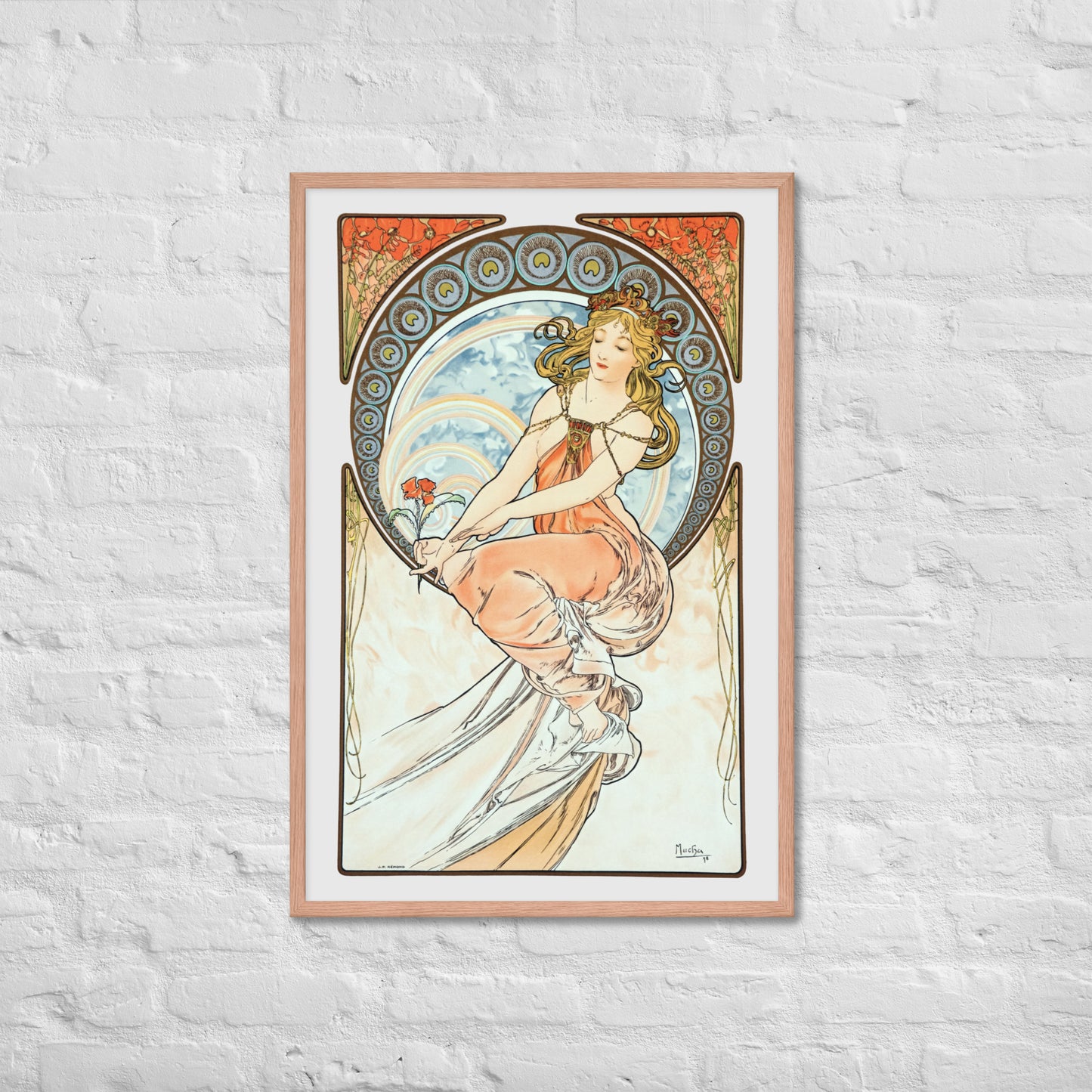 The Arts, Painting by Alphonse Maria Mucha