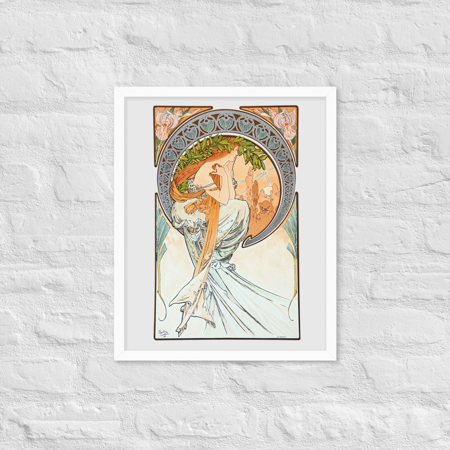 The Arts, Poetry by Alphonse Maria Mucha