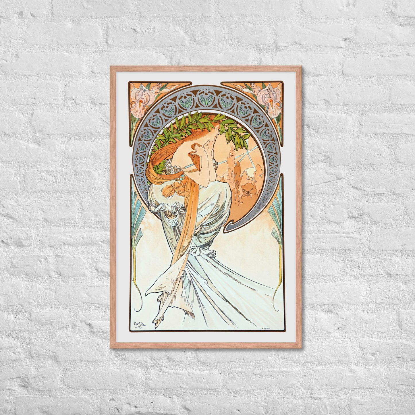 The Arts, Poetry by Alphonse Maria Mucha