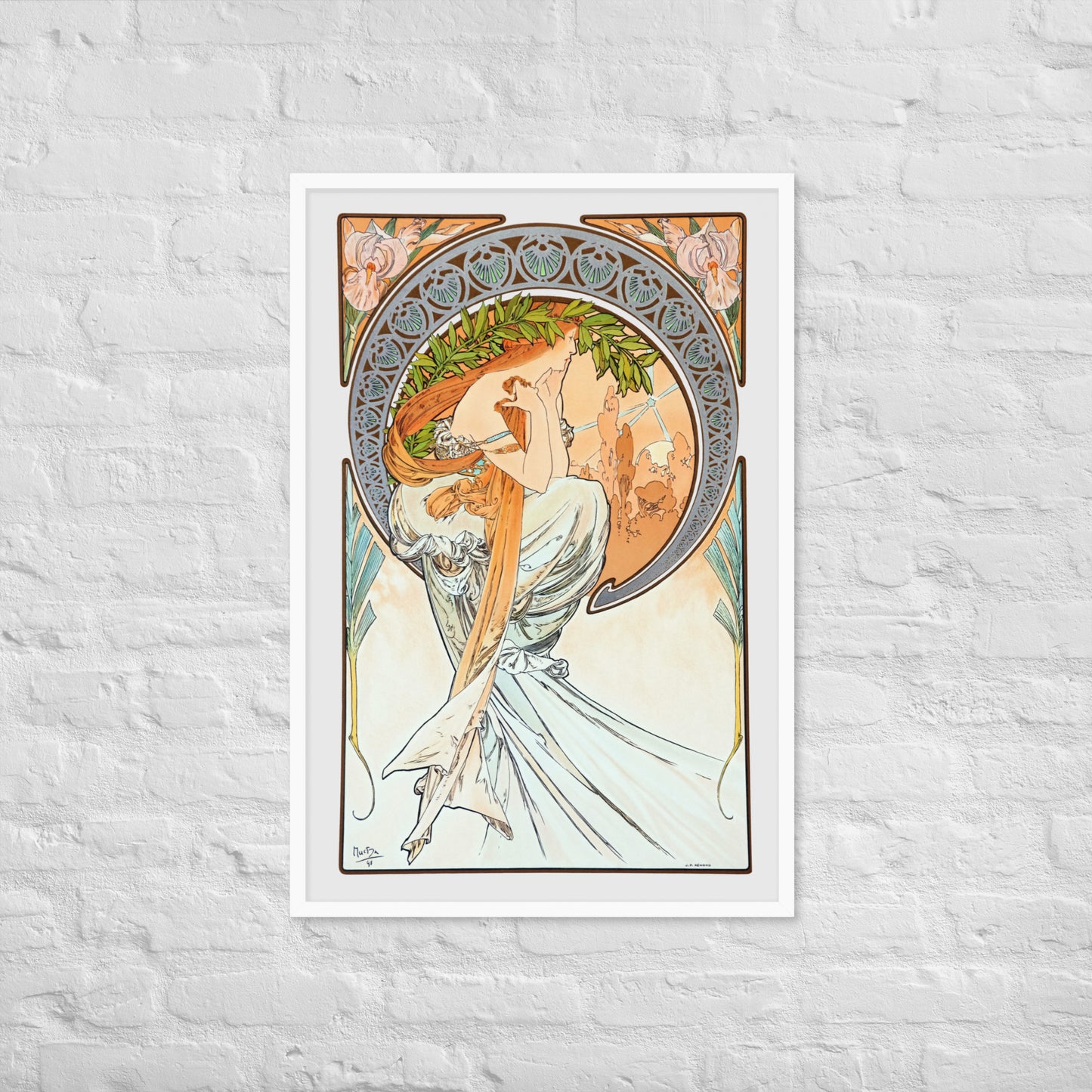 The Arts, Poetry by Alphonse Maria Mucha