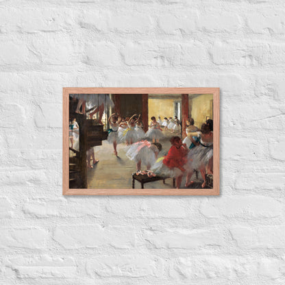 The Dance Class by Edgar Degas