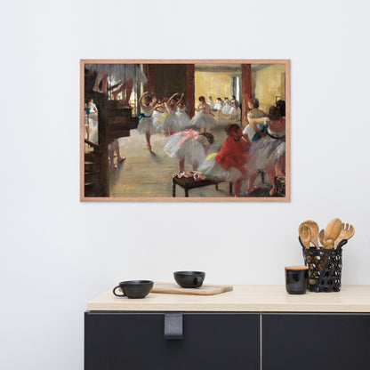 The Dance Class by Edgar Degas