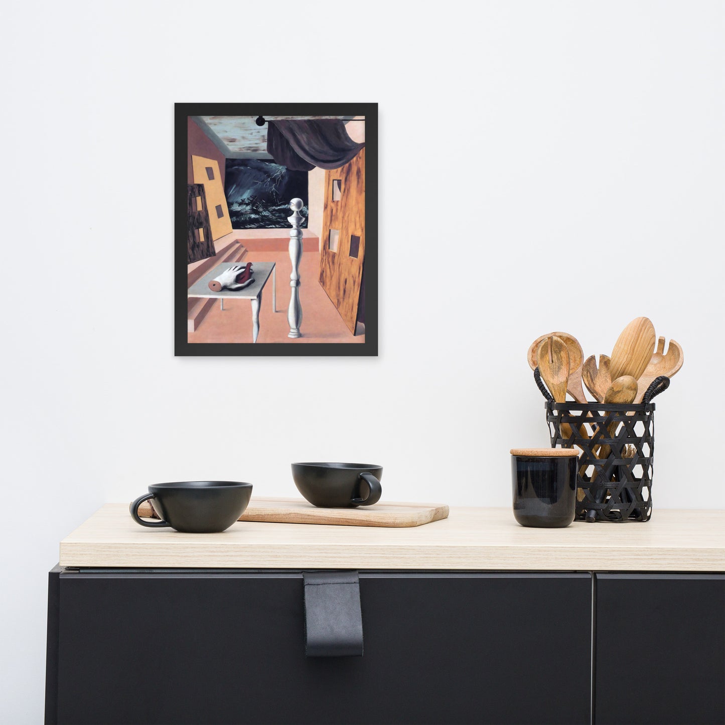 The Difficult Crossing by Rene Magritte