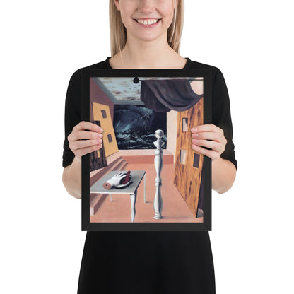 The Difficult Crossing by Rene Magritte