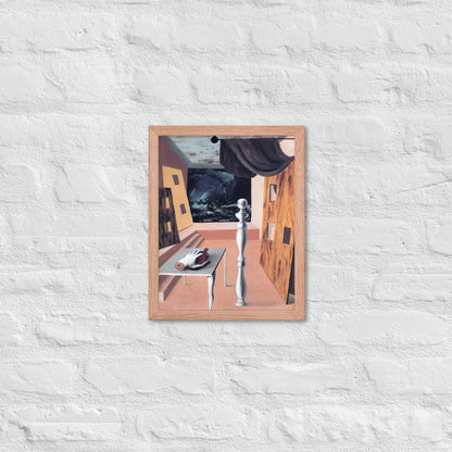 The Difficult Crossing by Rene Magritte