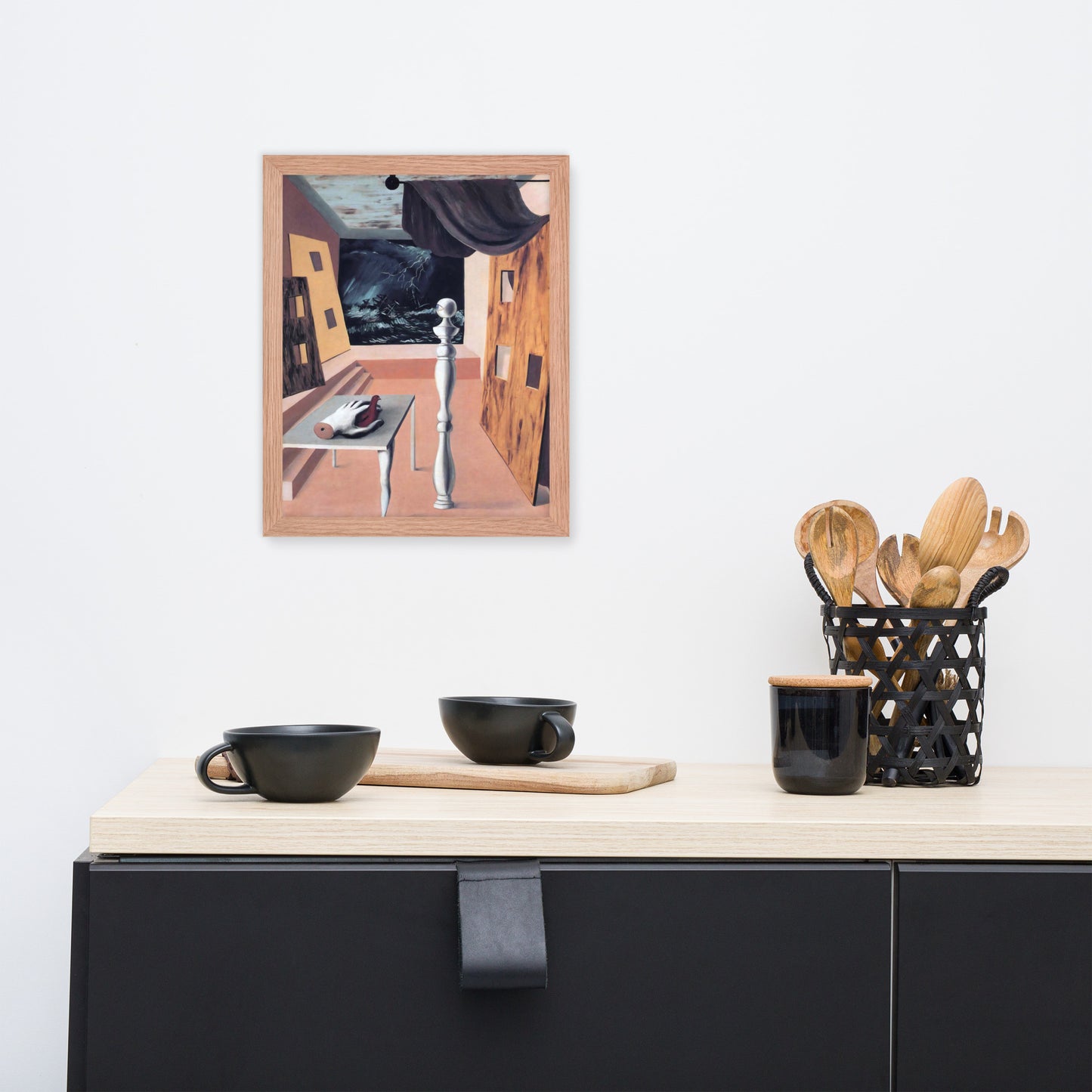 The Difficult Crossing by Rene Magritte