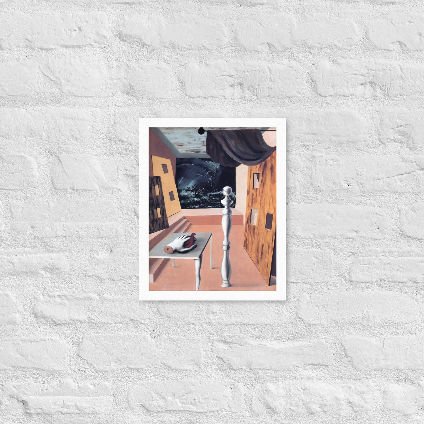 The Difficult Crossing by Rene Magritte