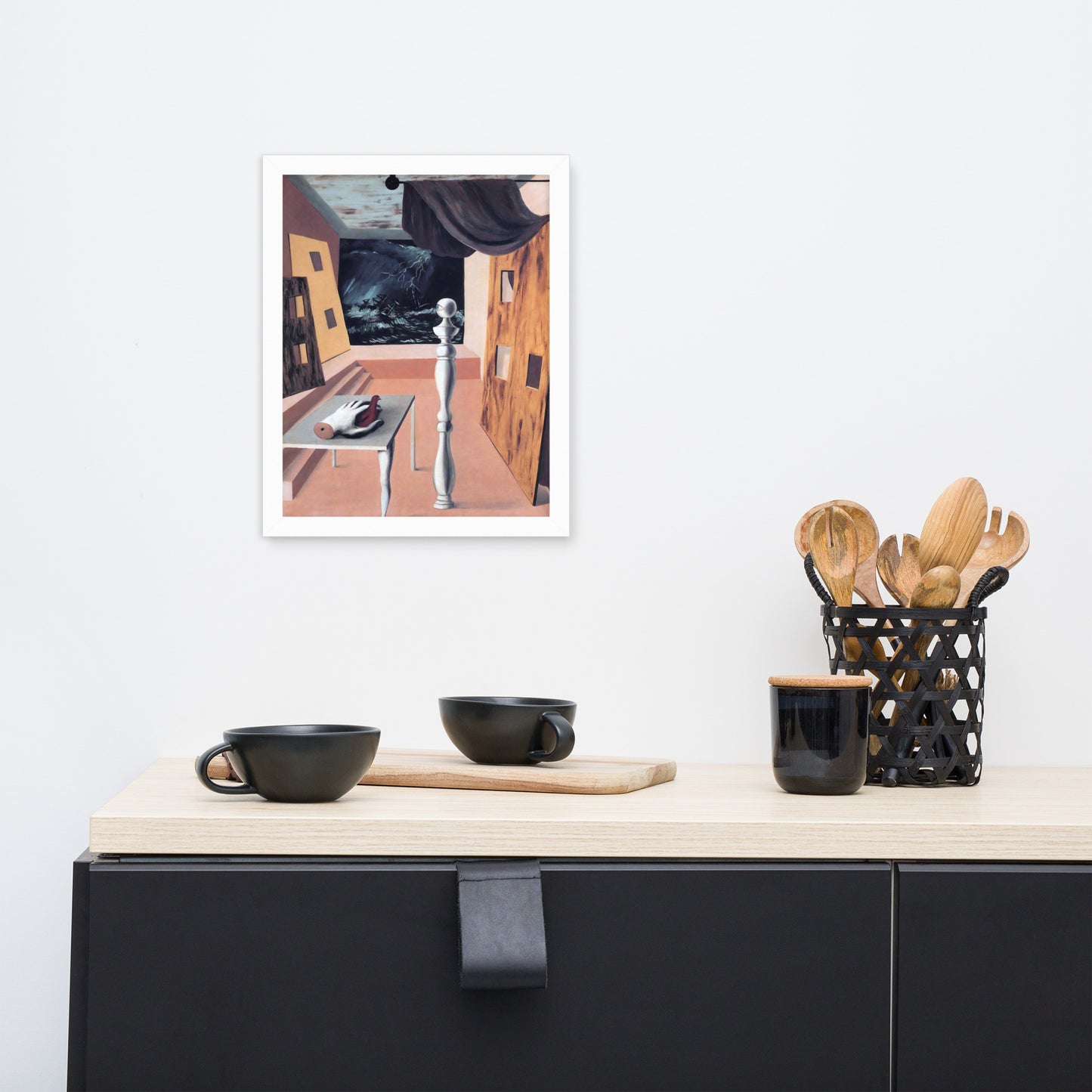 The Difficult Crossing by Rene Magritte