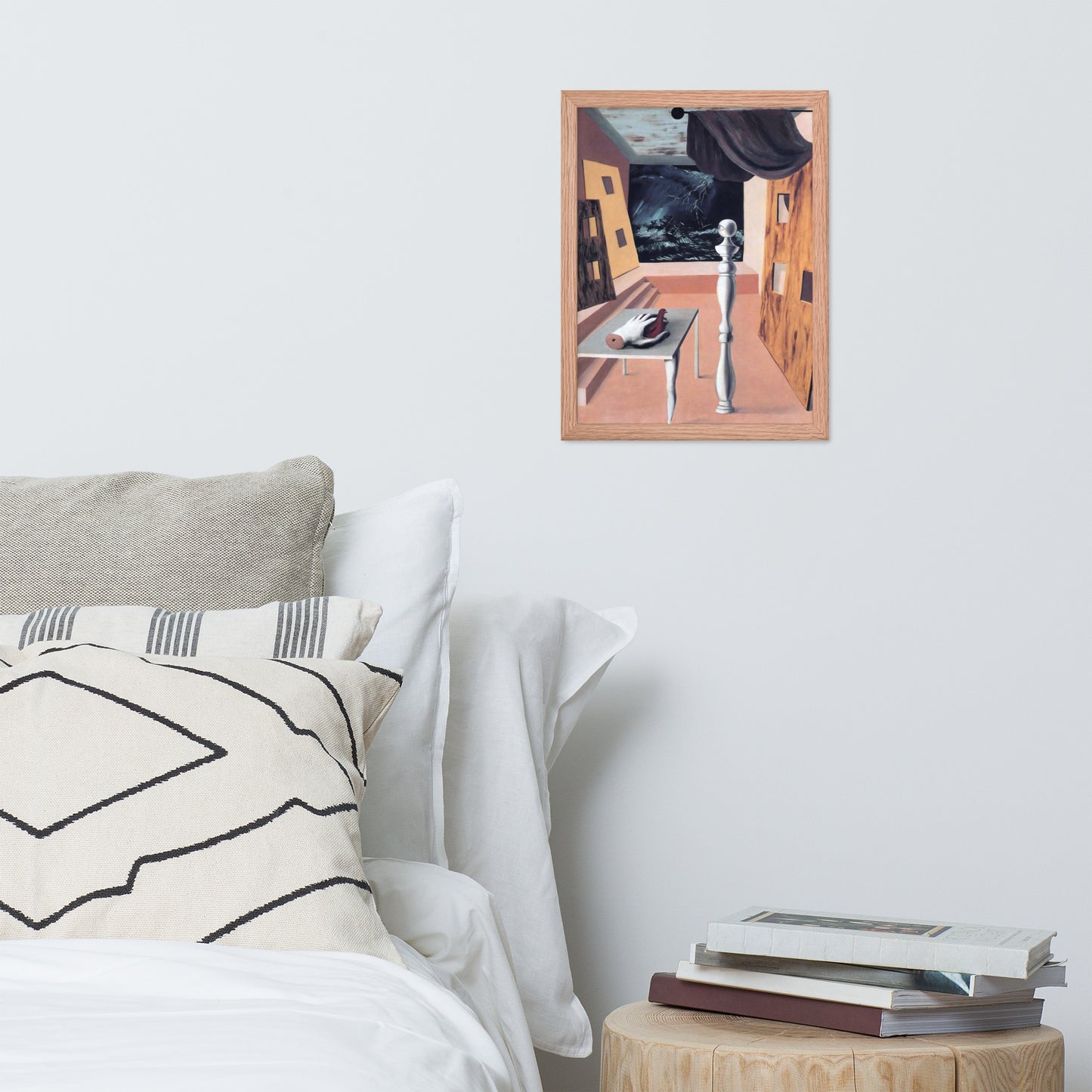 The Difficult Crossing by Rene Magritte