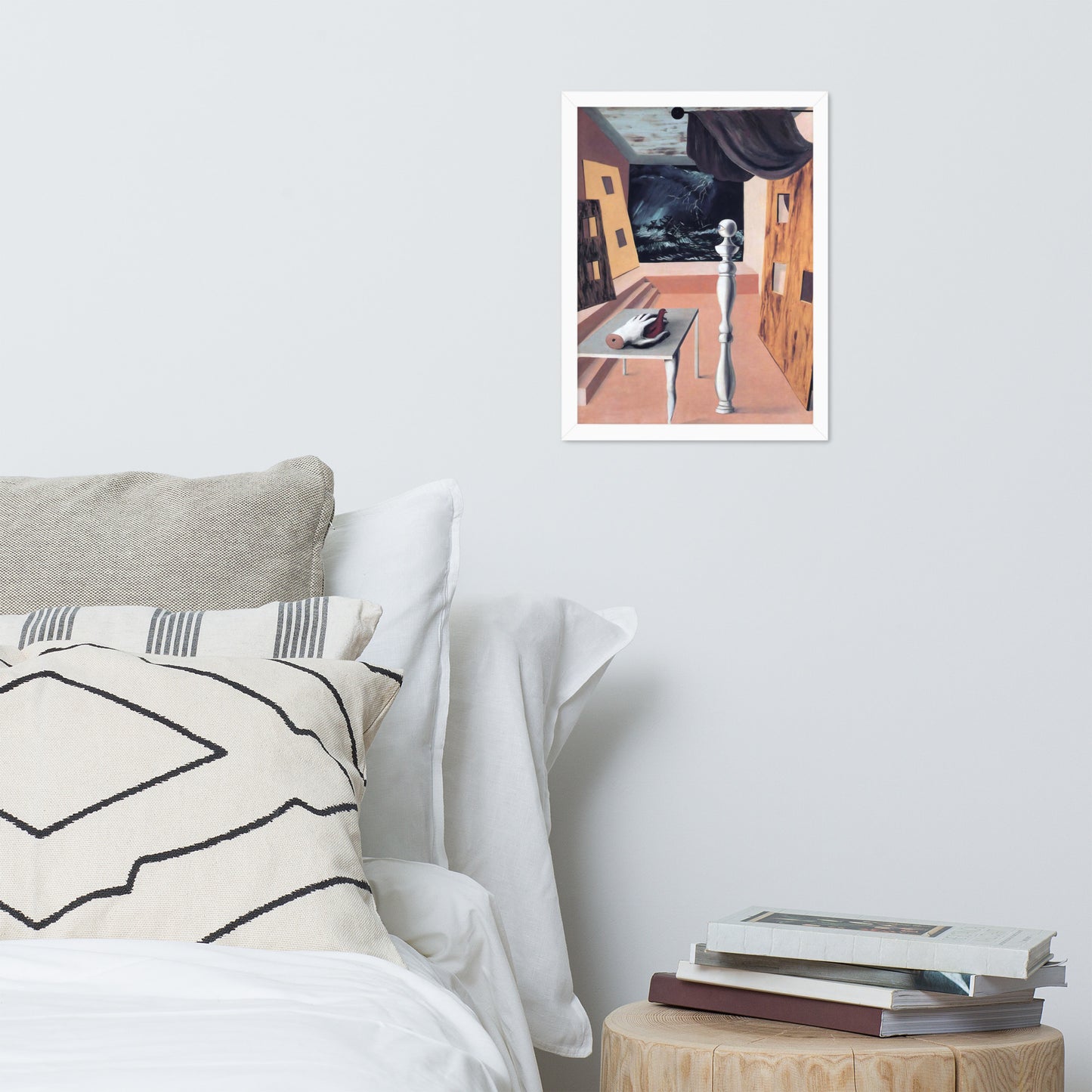 The Difficult Crossing by Rene Magritte