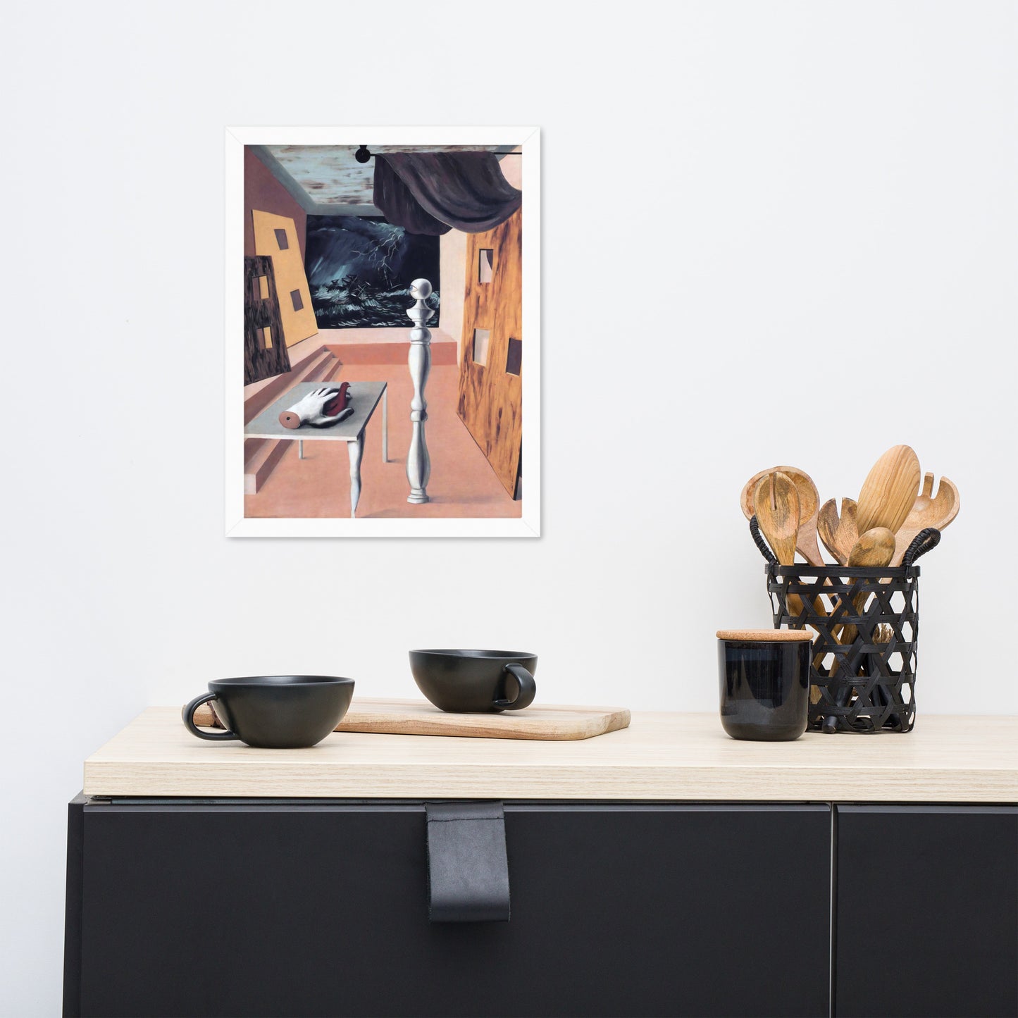 The Difficult Crossing by Rene Magritte