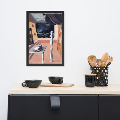 The Difficult Crossing by Rene Magritte