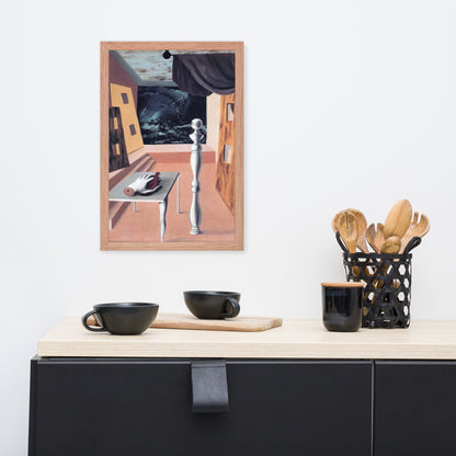 The Difficult Crossing by Rene Magritte