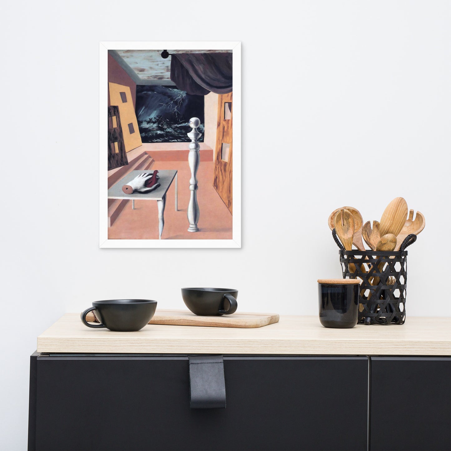 The Difficult Crossing by Rene Magritte