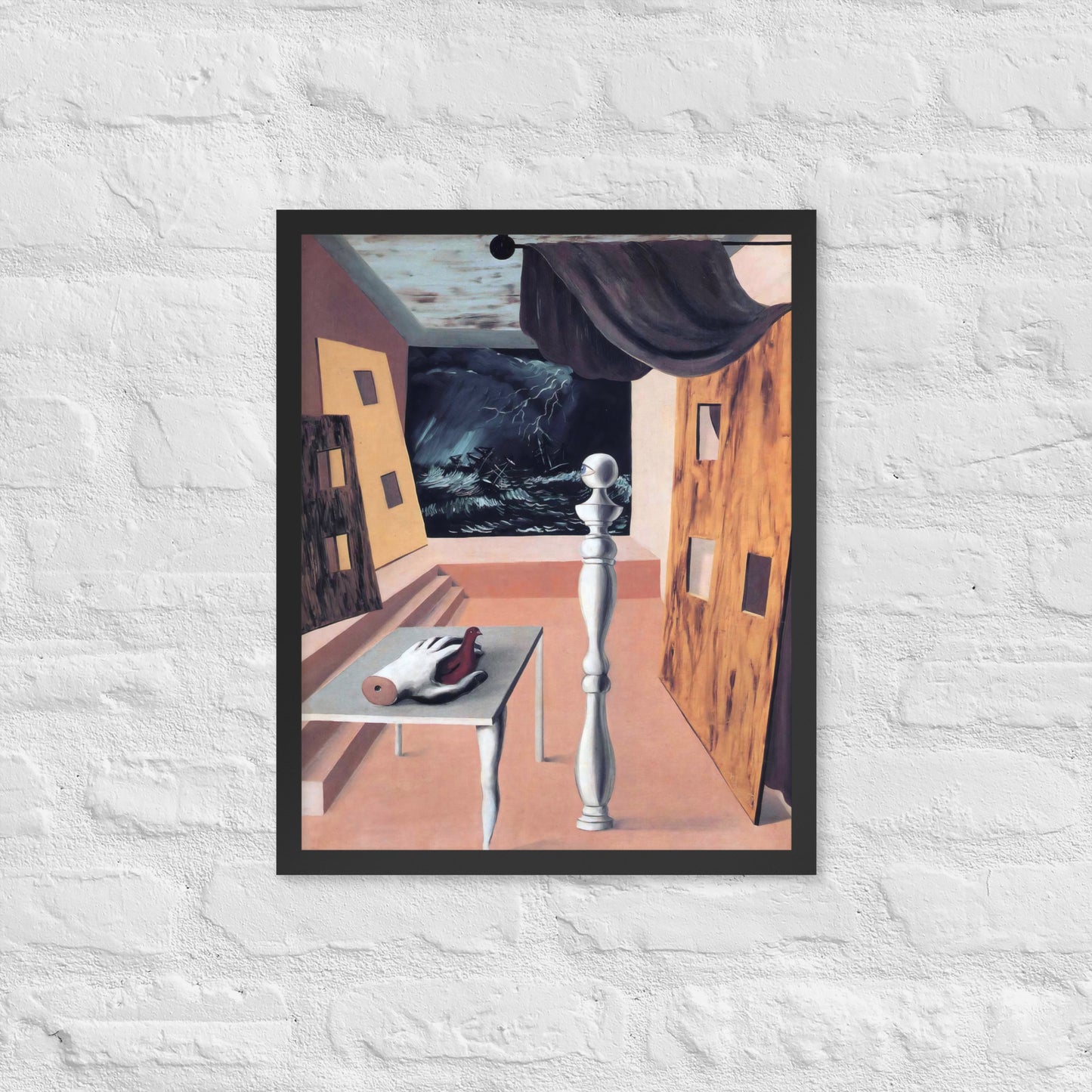 The Difficult Crossing by Rene Magritte