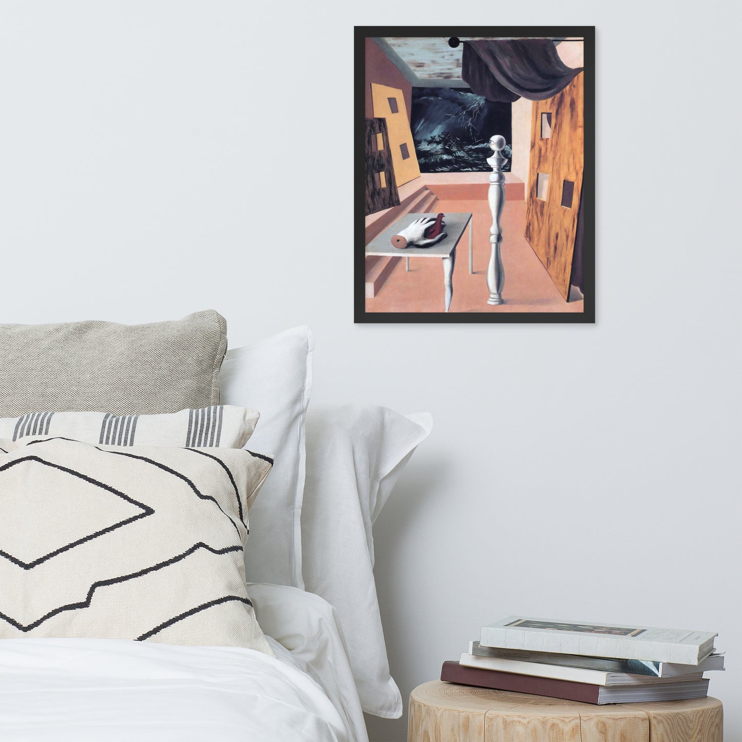 The Difficult Crossing by Rene Magritte